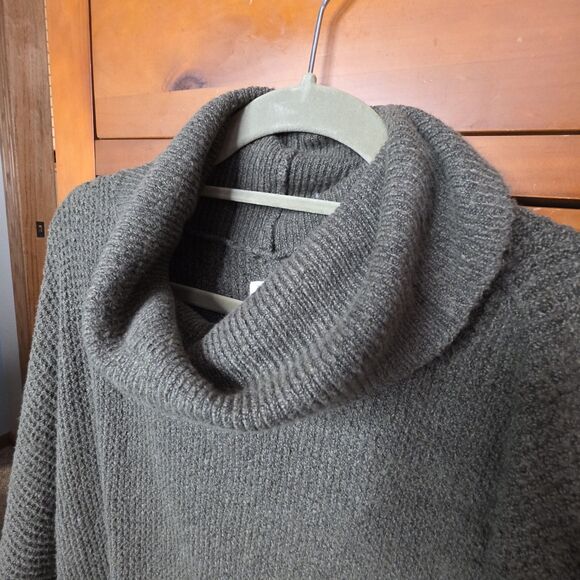 NWT Tunic Sweater Size XXL Green Turtleneck Dress Soft Oversized Long Sleeve - Picture 8 of 10